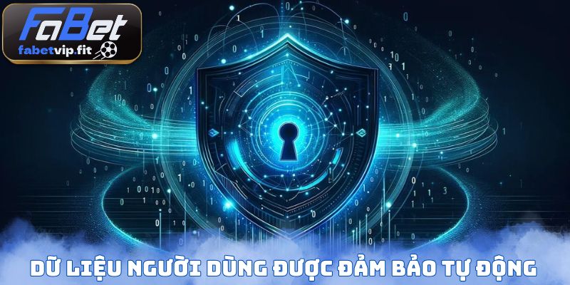 Dữ liệu người dùng được đảm bảo tự động