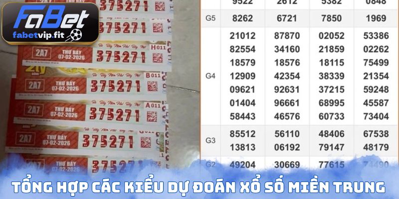 Tổng hợp các kiểu dự đoán xổ số miền Trung